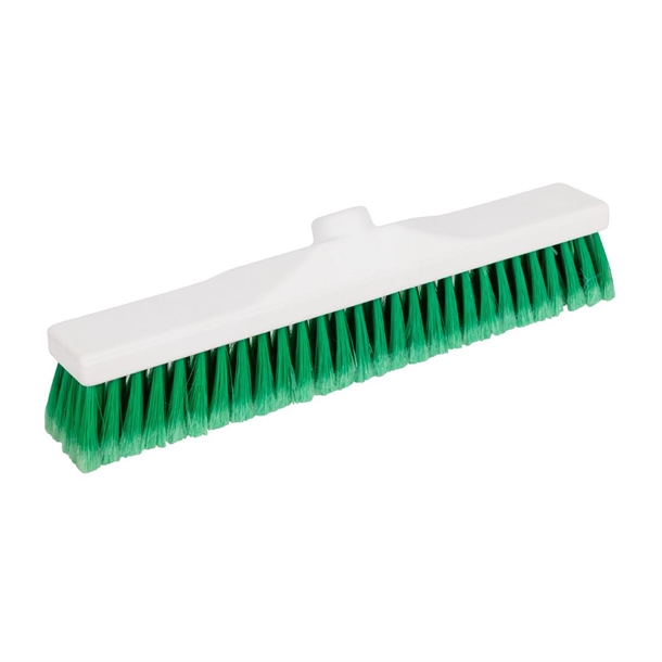 Jantex Soft Hygiene Broom Green - 400mm 16"