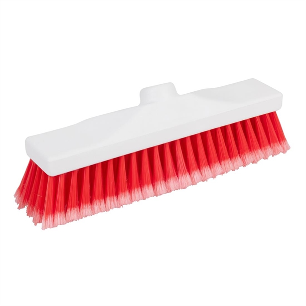 Jantex Soft Hygiene Broom Red - 300mm 12"