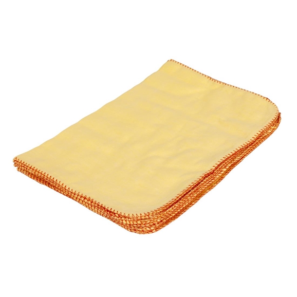 Jantex Yellow Dusters - 500x400mm (Pack 10)