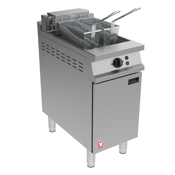 Falcon DominatorPlus E3840FX 1 Pan 2Basket Fryer w/Filtration&AngelFryer (B2B)