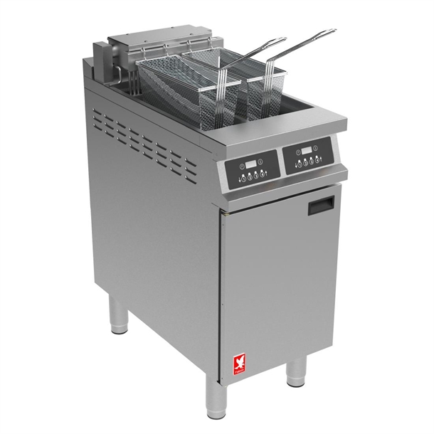 Falcon DominatorPlus E3845Fp 2 Pan Prog Electric Fryer with Filtration (B2B)