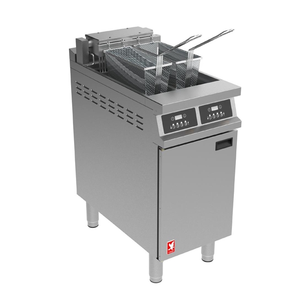 Falcon DominatorPlus E3845P Twin Pan Programmable Electric Fryer (B2B)