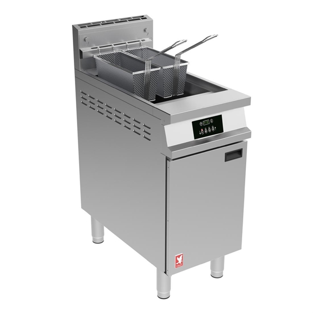 Falcon DominatorPlus G3840P 1 Pan 2 Basket Programmable LPG Fryer (B2B)