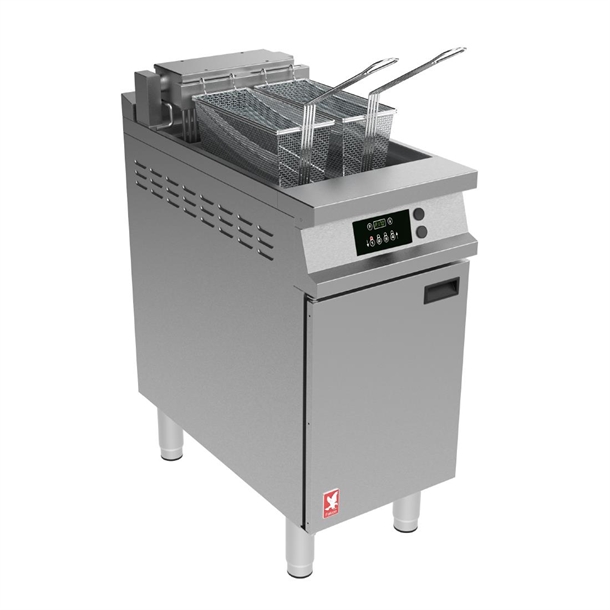 Falcon DominatorPlus E3840FXP 1 Pan 2 Basket Elec Filtration&Angel Fryer (B2B)
