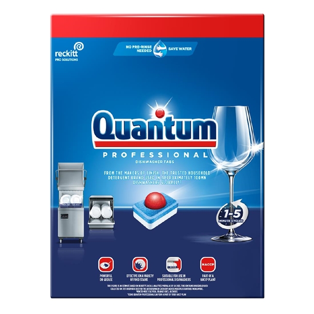 Quantum Professional Dishwasher Tablets (Pack 125)
