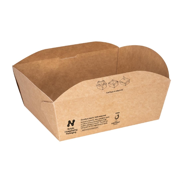 Notpla Open Meal Box - 1Ltr (Pack 260)