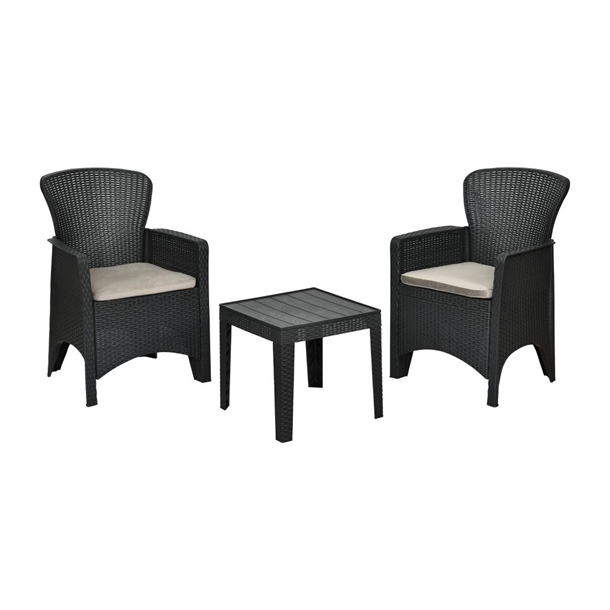 Bolero Elements Outdoor Chair and Table Set