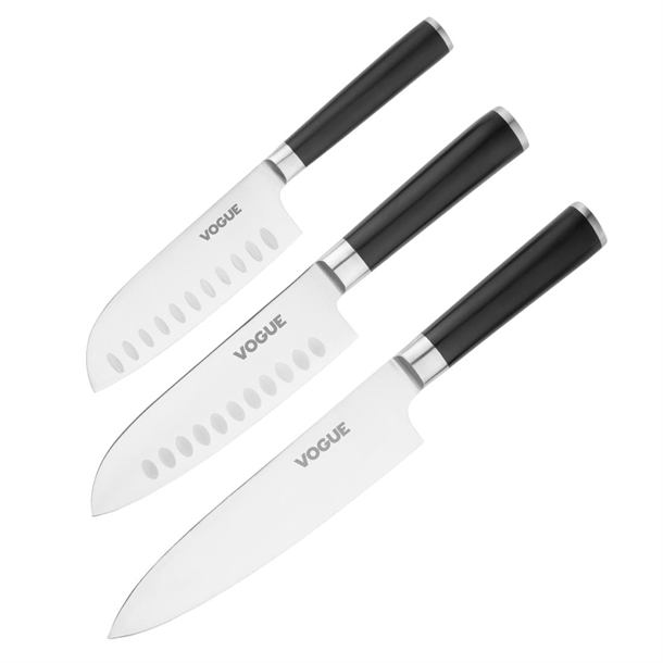 Vogue Bistro Series Three Piece Knife Gift Set