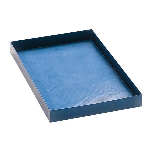 Merrychef 32Z4099 Half Size Solid Base Basket Blue - 279x140mm (Direct)