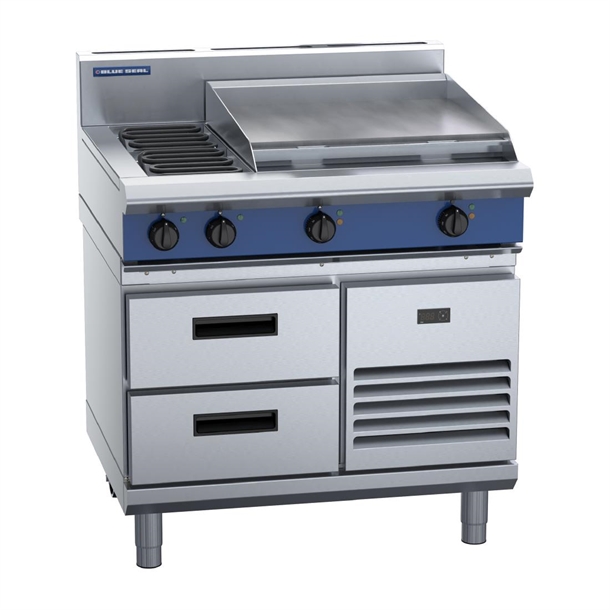Blue Seal Evolution Series E516B-RB RF Base Electric Cooktop - 900mm (Direct)