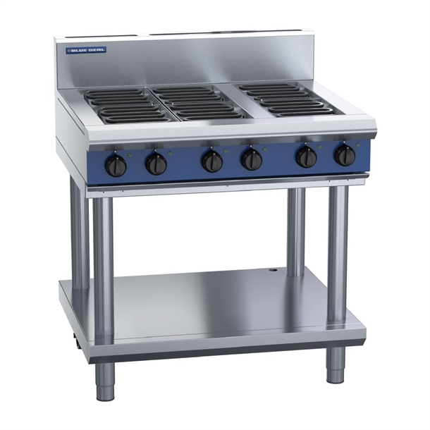 Blue Seal Evolution Series E516D-LS Leg Stand Electric Cooktop - 900mm (Direct)