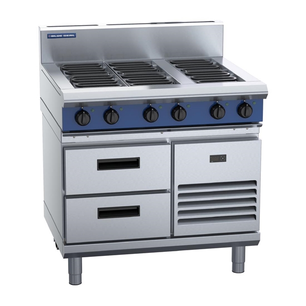 Blue Seal Evolution Series E516D-RB RF Base Electric Cooktop - 900mm (Direct)