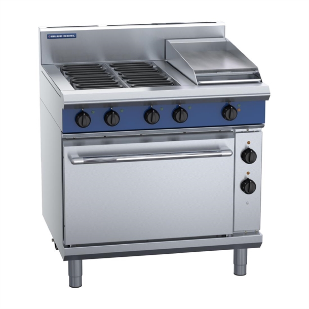 Blue Seal Evolution Series E506C Electric Oven Range - 900mm (Direct)