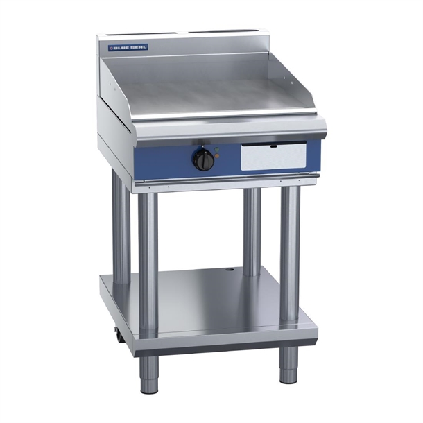 Blue Seal Evolution Series EP514-LS Leg Stand Electric Griddle - 600mm (Direct)