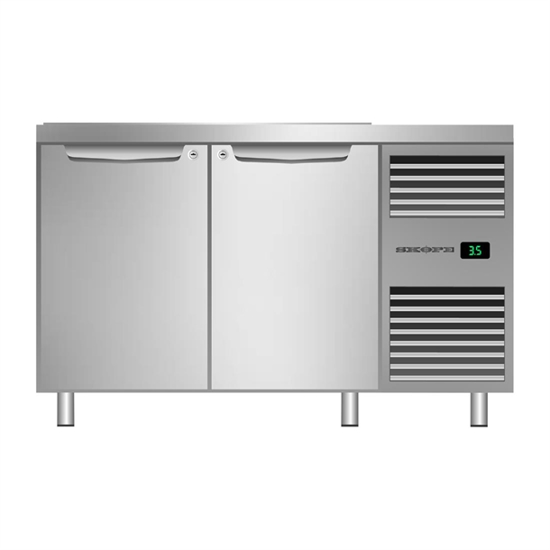 Skope ProSpec PG13.PPS.2.SD.RH 2 Solid Door Salad Prep RH Fridge GN 1/3 (Direct)