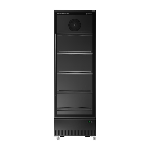 Skope ActiveCore BME400N-A SlimLine 1 Glass Door Display Fridge (Direct)