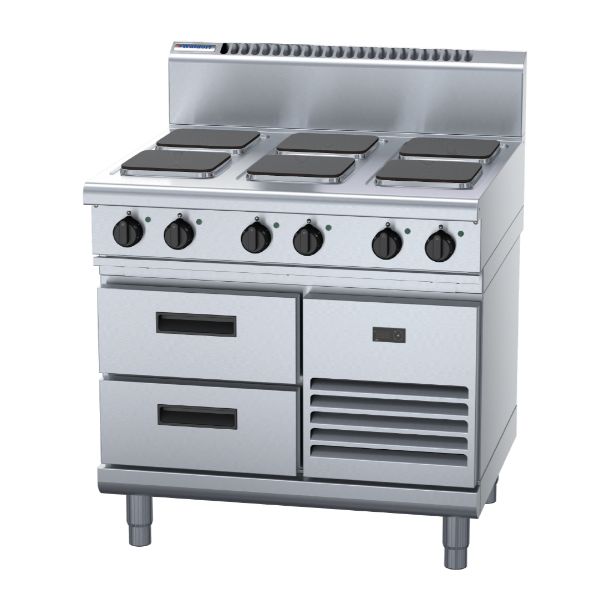 Waldorf 800 Series RN8600SE-RB Refrigerated Base - 900mm (Direct)