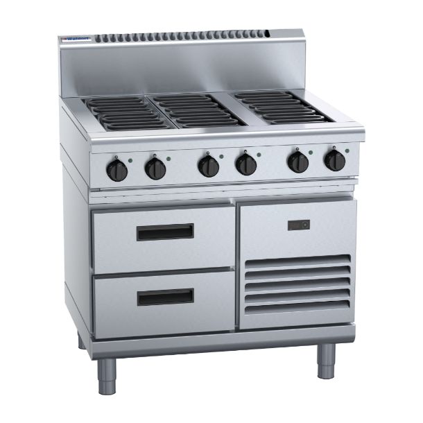 Waldorf 800 Series RN8600E-RB Refrigerated Base - 900mm (Direct)