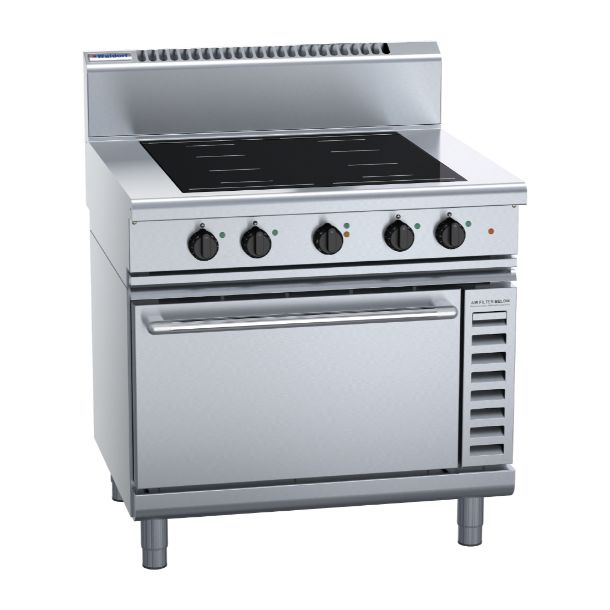 Waldorf 800 Series IN8410ECF Induction Range Convection Oven - 900mm (Direct)