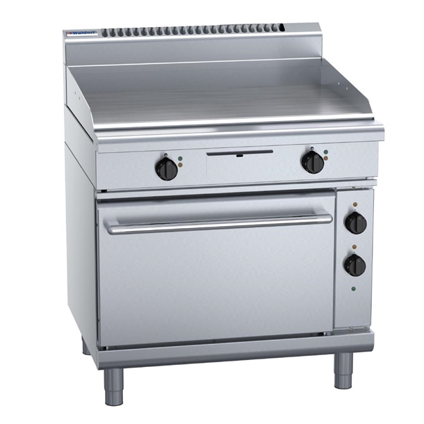 Waldorf 800 Series GP8910E Electric Griddle Static Oven Range - 900mm (Direct)