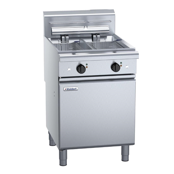 Waldorf 800 Series FN8235E Electric Fryer Twin Pan - 600mm (Direct)