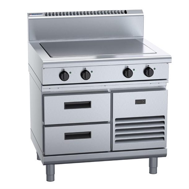 Waldorf 800 Series RN8104E-RB Refrigerated Base - 900mm (Direct)
