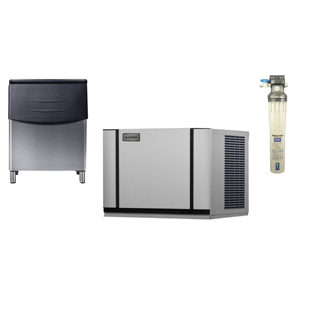 Ice-O-Matic Modular IceCube Maker 209kg e/24hr with 230kg Bin & Filter (Direct)