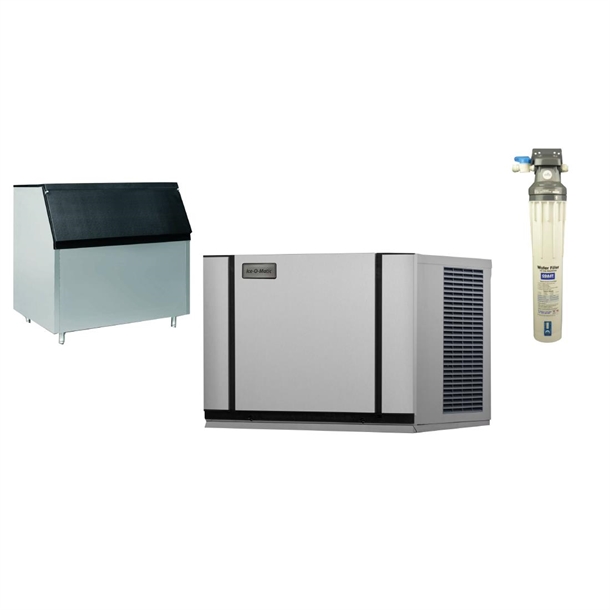 Ice-O-Matic Modular IceCube Maker 265kg e/24hr with 460kg Bin & Filter (Direct)