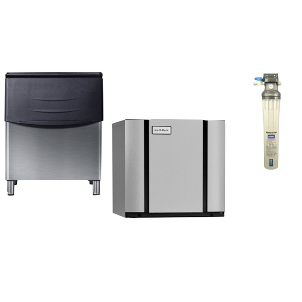 Ice-O-Matic Modular IceCube Maker 425kg e/24hr with 180kg Bin & Filter (Direct)