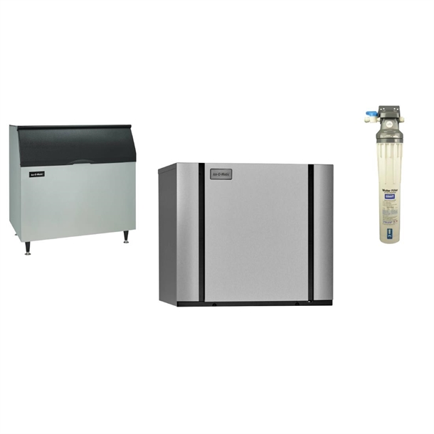 Ice-O-Matic Modular IceCube Maker 708kg e/24hr with 388kg Bin & Filter (Direct)