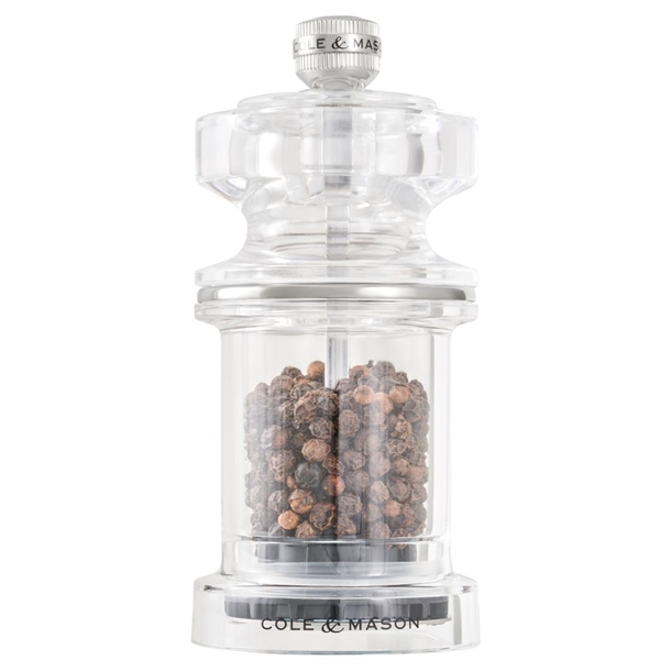Cole & Mason 675 Acrylic Pepper Mill - 540x540x118mm