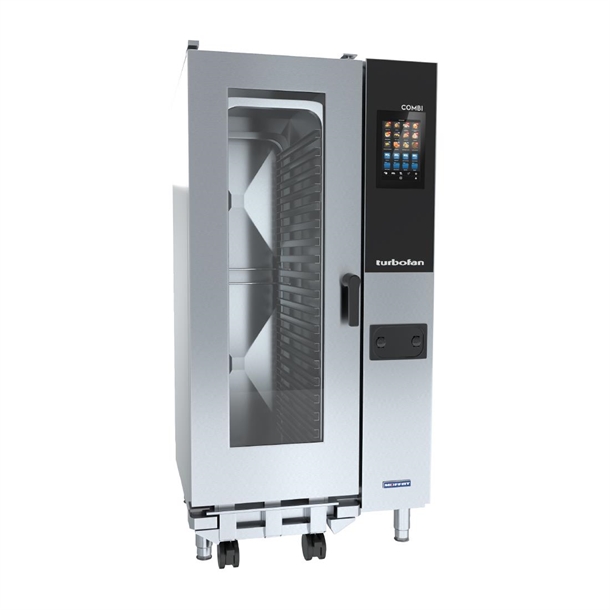 Turbofan Electic Combi Oven Full Size 20 Tray Touch Controls - EC40T20 (Direct)
