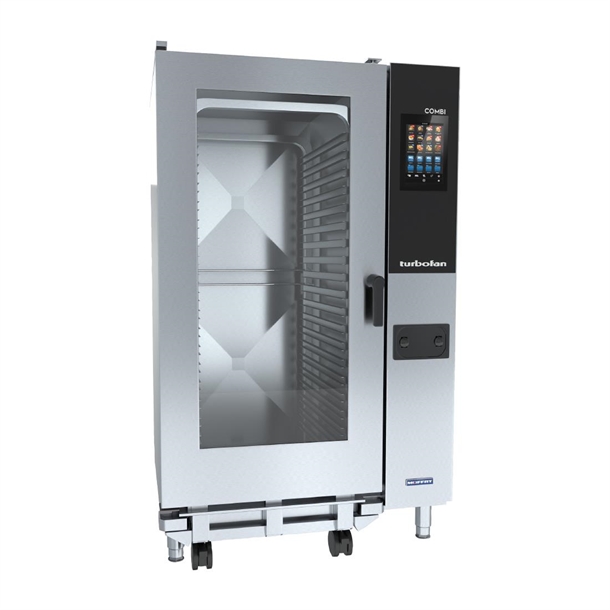 Turbofan Electic Combi Oven Full Size 40 Tray Touch Controls - EC40T40 (Direct)