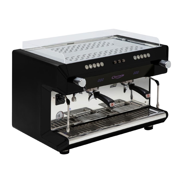 Astroia Core200 2 Group Coffee Machine Black (Direct)