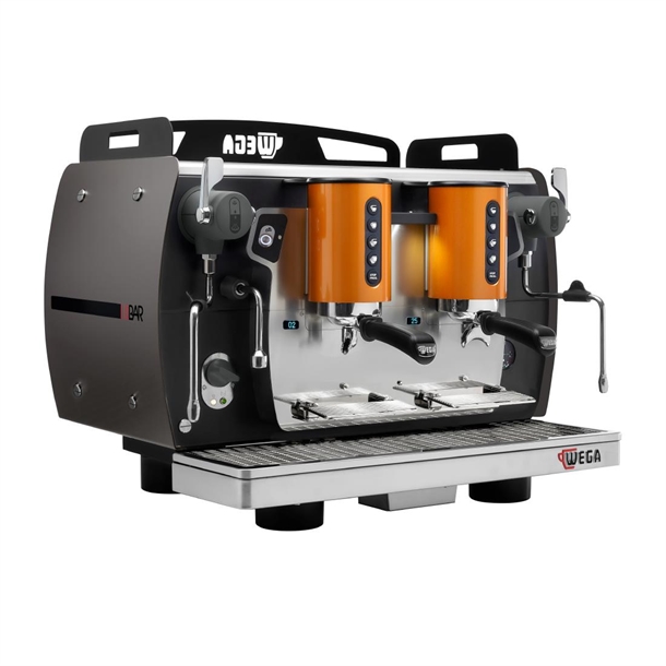 Wega Wbar 2 Group Coffee Machine Black (Direct)