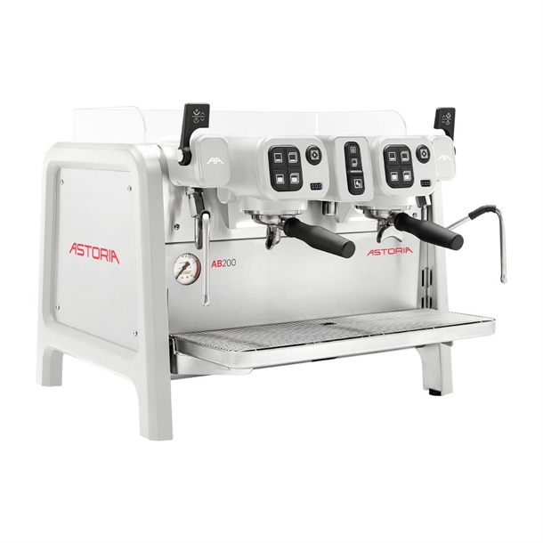 Astroia AB200 Compact 2 group Coffee Machine White (Direct)