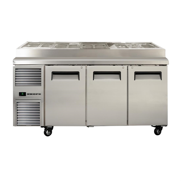 ReFlex 3 Solid Door GN Compatible Pizza Preparation Fridge (Direct)
