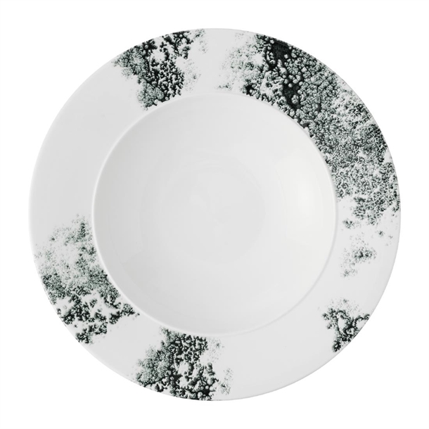 Ambience Smoke Black Standard Rim Bowl - 280mm (Pack 6) (B2B)