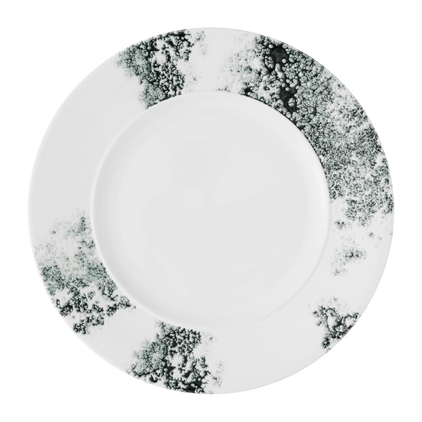 Ambience Smoke Black Standard Rim Plate - 280mm (Pack 6) (Direct)