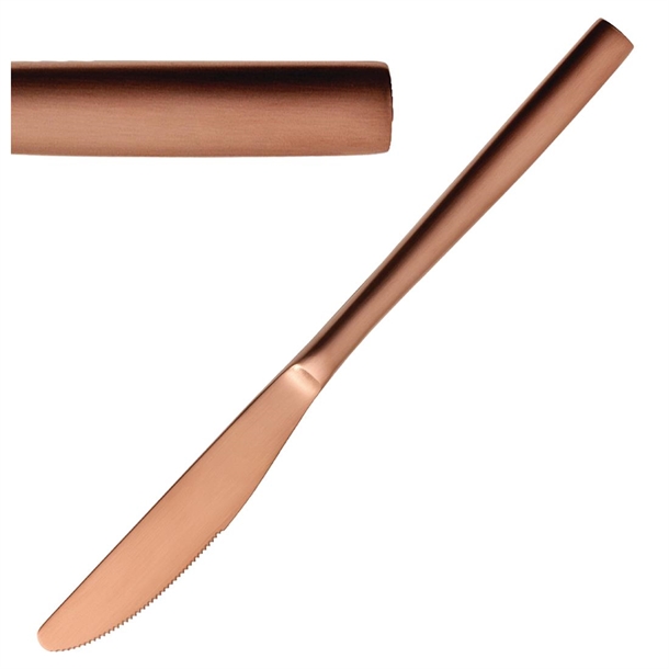 Bcn Copper Table Knife (Pack 12) (B2B)