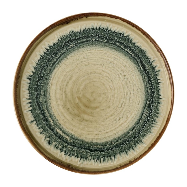 Harvest Flare Linen Walled Plate - 260mm (Pack 6) (B2B)