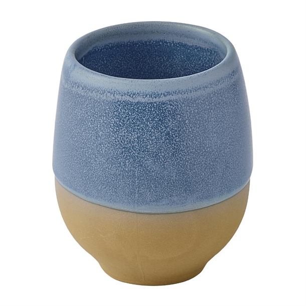 Emerge Oslo Blue Unhandled Cup - 340ml (Pack 12) (B2B)