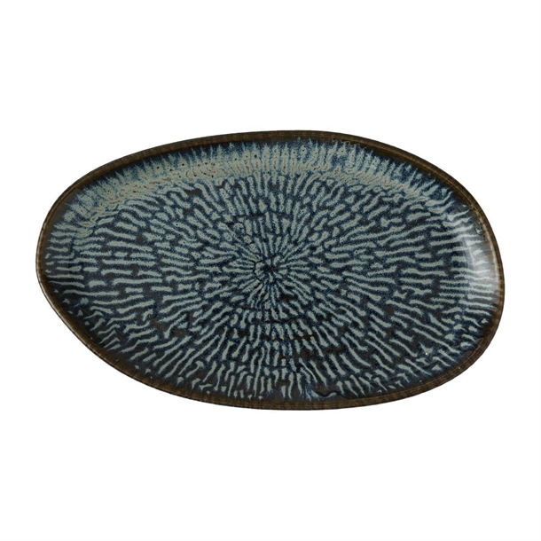 Cascade Sapphire Blue Natural Oblong - 219x130mm (Pack 6) (B2B)