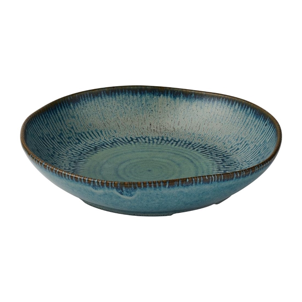Cascade Sapphire Blue Natural Deep Bowl - 250mm (Pack 6) (Direct)
