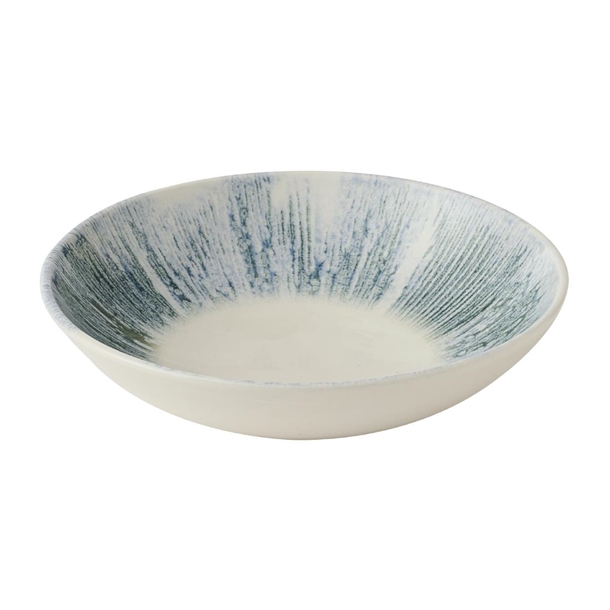 Lyra Blue Evolve Coupe Bowl - 185mm (Pack 12) (Direct)