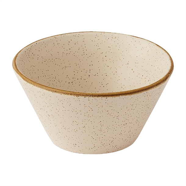 Stonecast Nutmeg Cream Zest Snack Bowl - 340ml (Pack 12) (B2B)