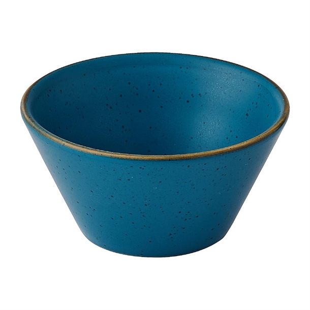 Stonecast Java Blue Zest Snack Bowl - 340ml (Pack 12) (Direct)