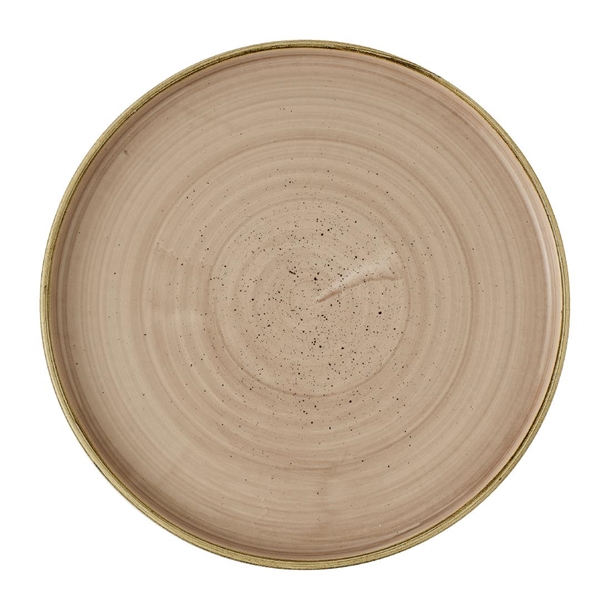 Stonecast Truffle Walled Plate Walled Plate - 260mm (Pack 6) (Direct)
