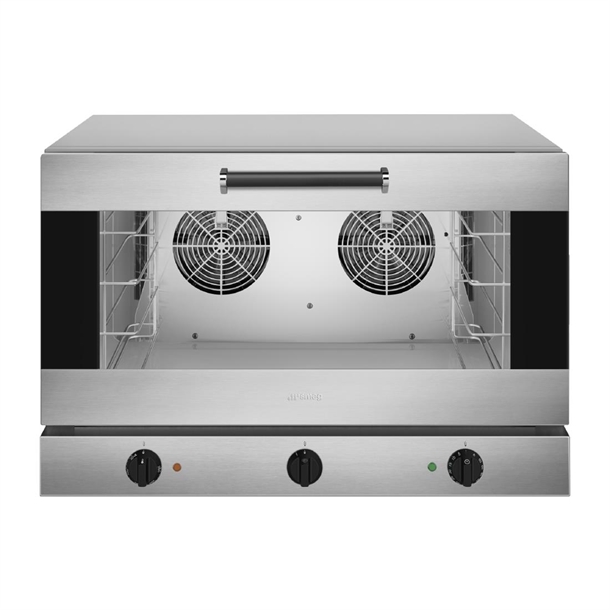 Smeg Tray Convection Drop Down Door Oven - 4x600x400 6.9kW 3 Phase (Direct)
