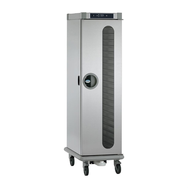 Tournus Roll'Service Heated Banquet Trolley Glazed St/St Door 20xGN1/1 (Direct)